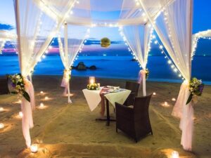 Empty Wedding on Beach