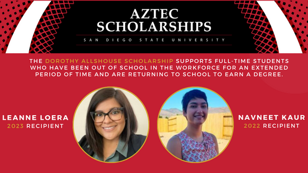 Aztec scholarship portal.